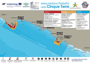 cinque protetta mappa boats giorgio manarola parconazionale5terre protette aree